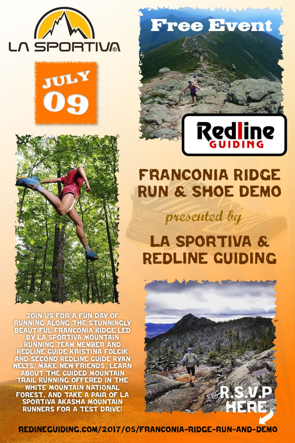 Franconia Ridge Run and Akasha Shoe Demo Event