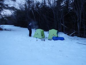 Camp craft, winter
