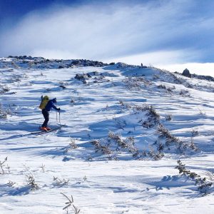 Skinning on Mt Washington